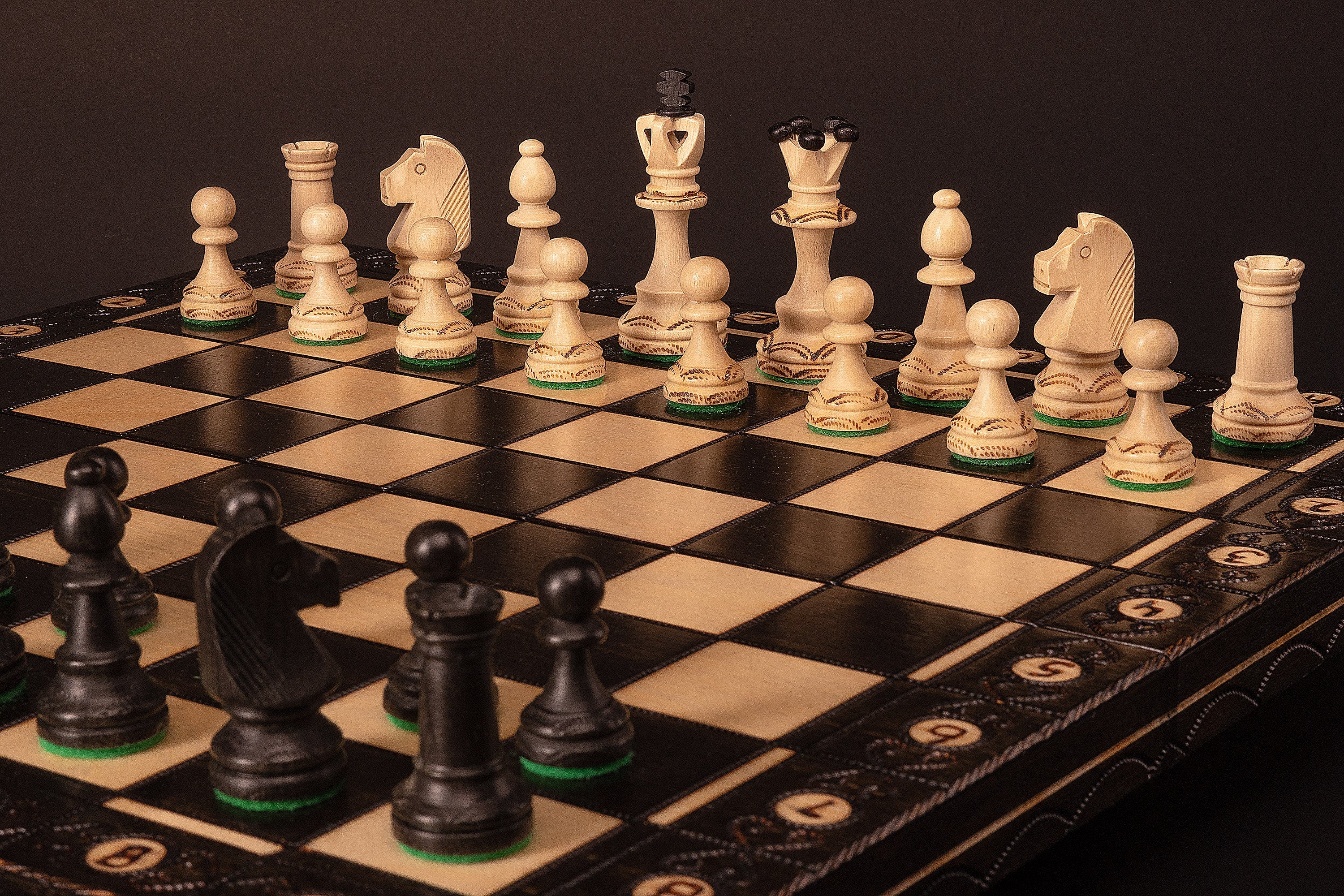 Jeu d'échecs complets