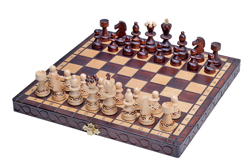 Jeu d'échecs - Perle Marron
