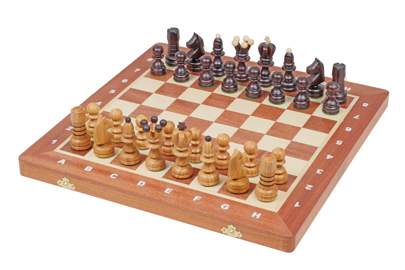 Jeu d'échecs - Perle Acajou