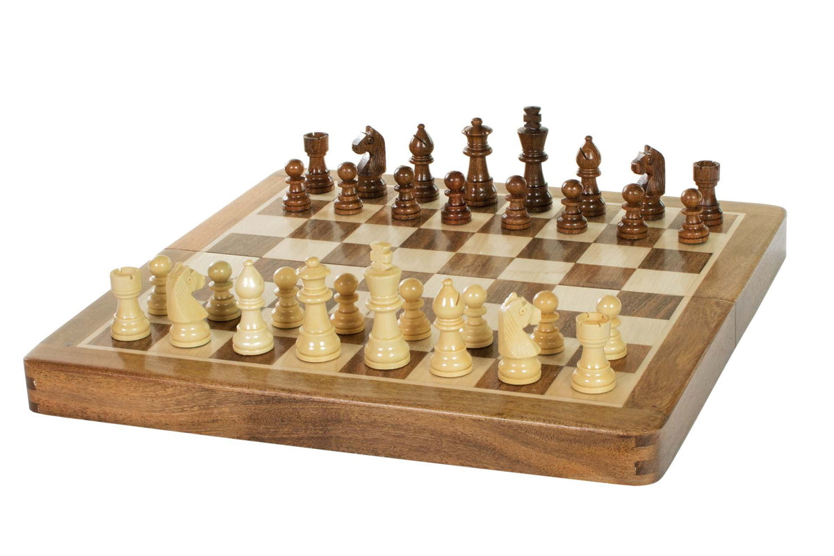 Jeu d'échecs - Voyage Magnétique Acajou