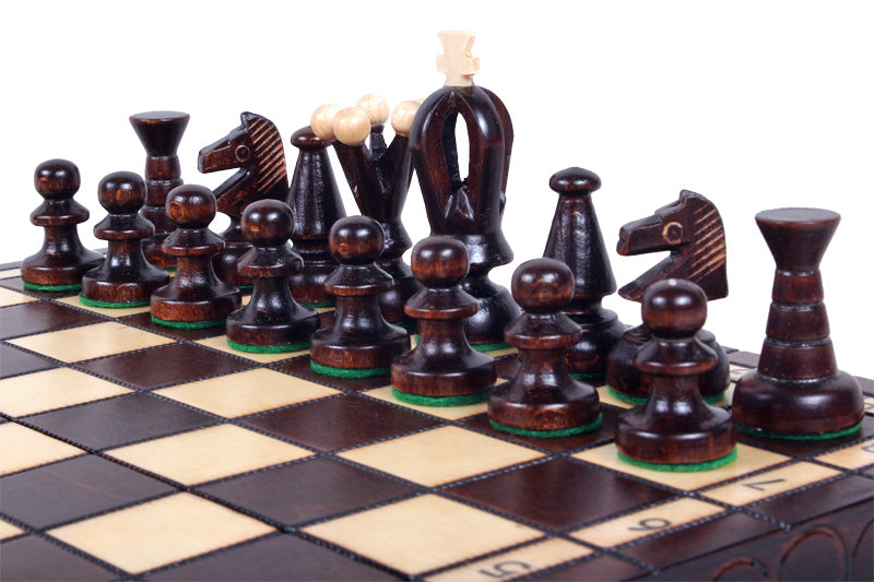 Jeu d'échecs - Royal Marron