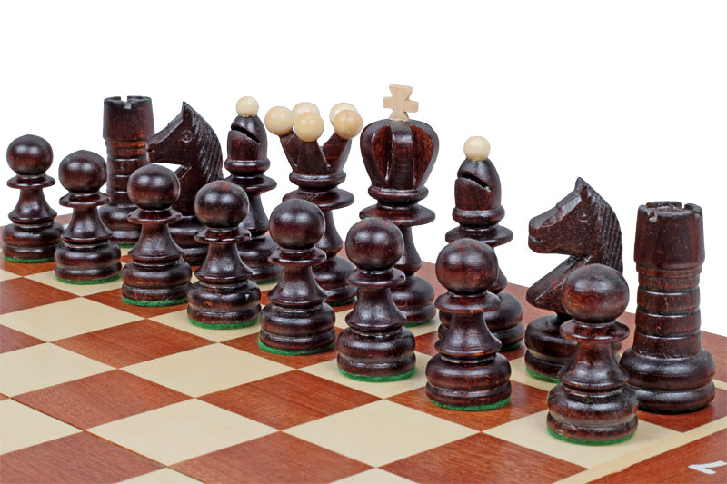 Jeu d'échecs - Perle Acajou