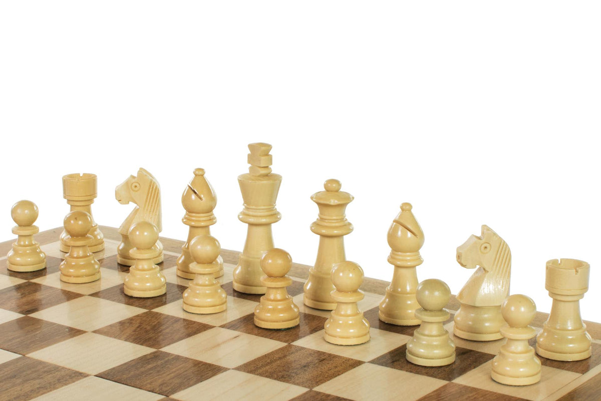 Jeu d'échecs - Voyage Magnétique Acajou
