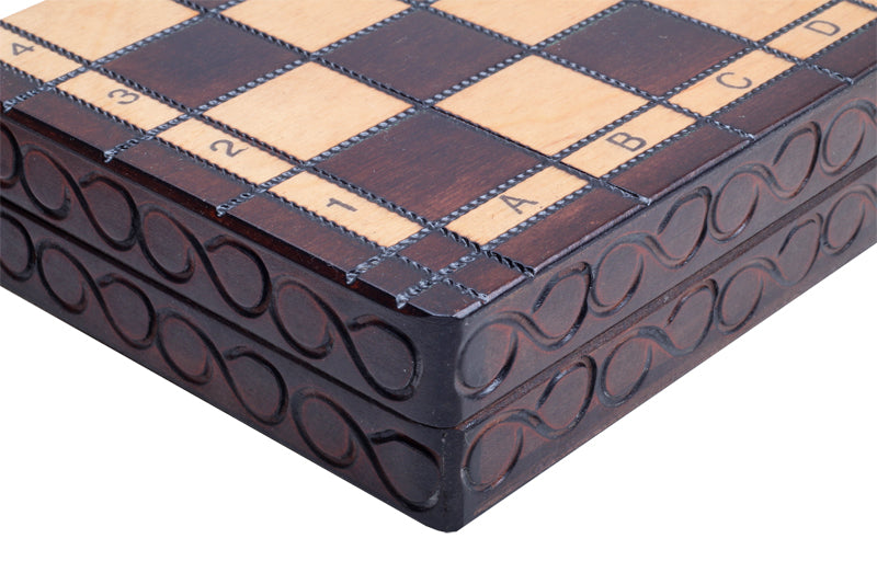 Jeu d'échecs - Perle Marron