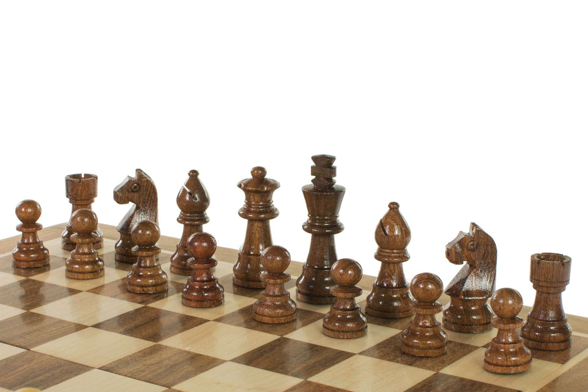 Jeu d'échecs - Voyage Magnétique Acajou