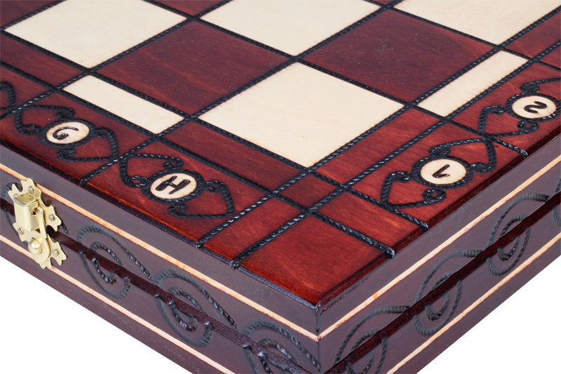 Jeu d'échecs - Ambassadeur Marron