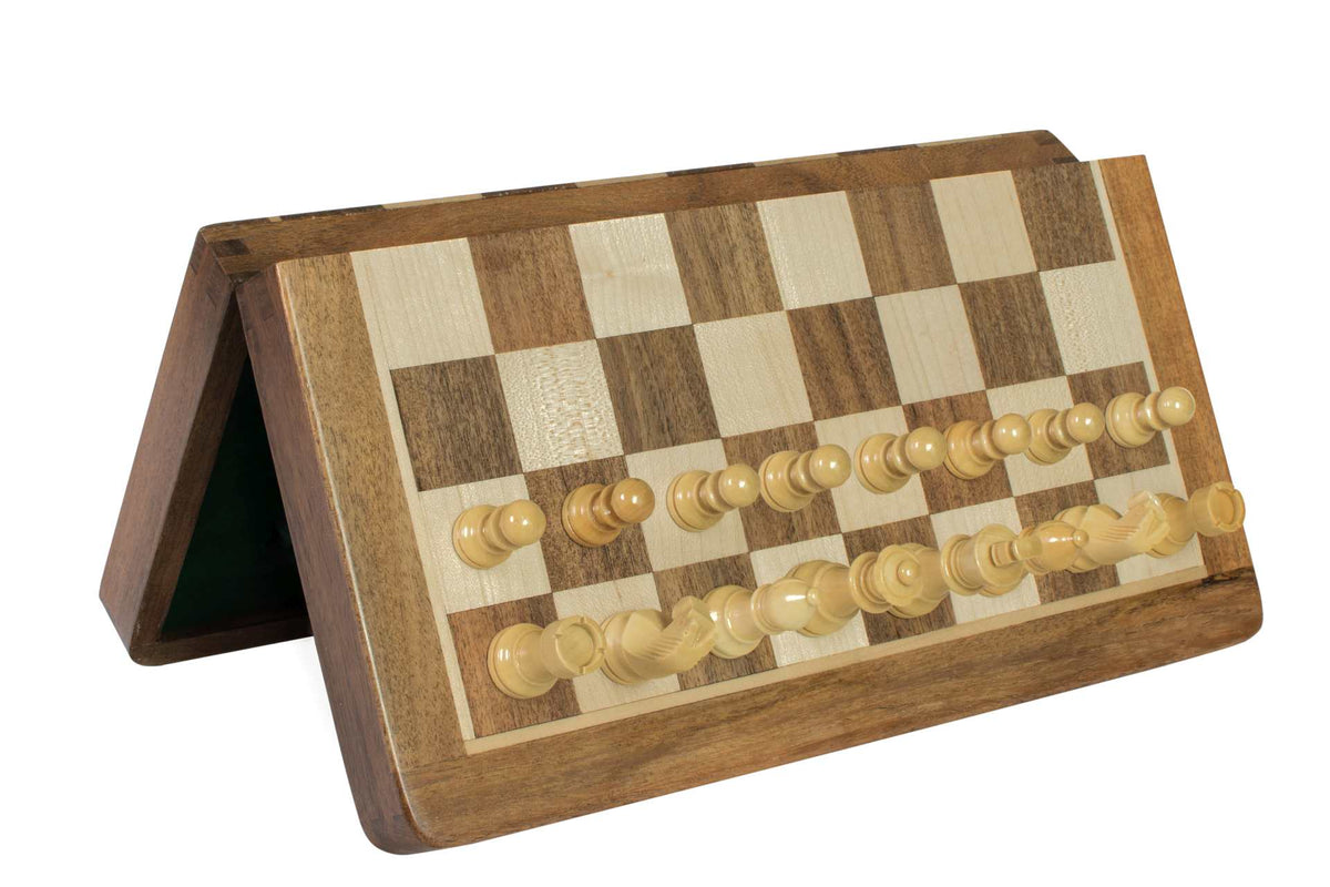 Jeu d'échecs - Voyage Magnétique Acajou
