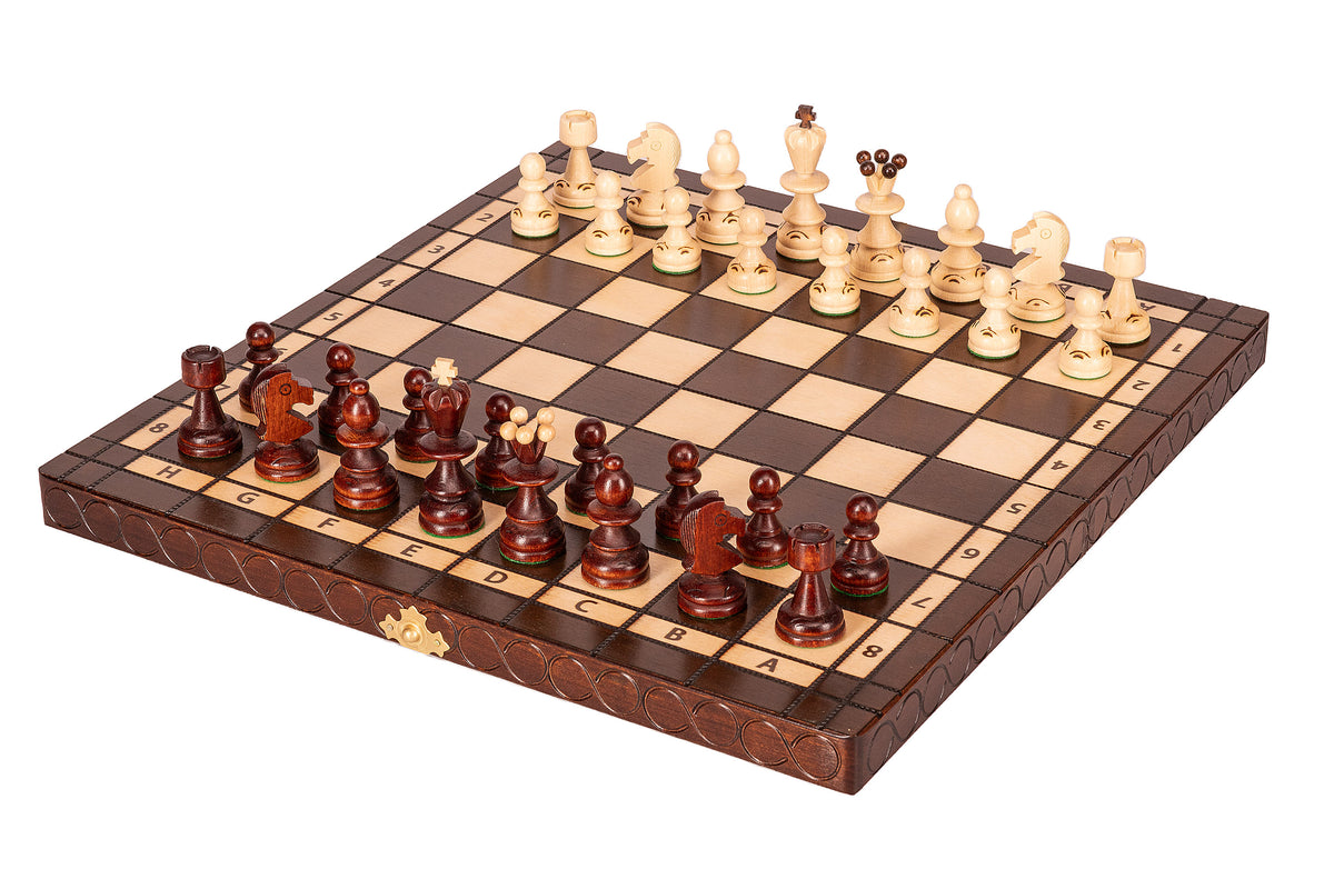 Jeu d'échecs - Perle Marron II