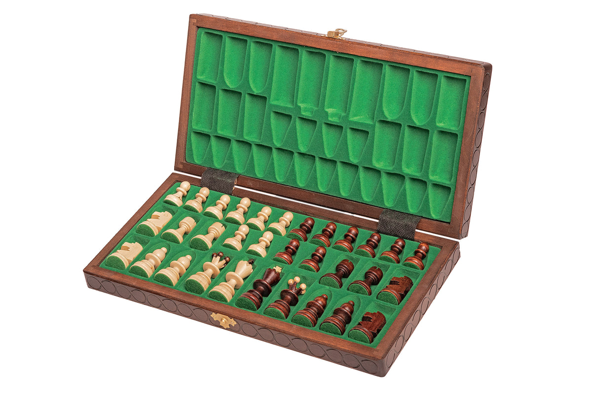 Jeu d'échecs - Perle Marron II