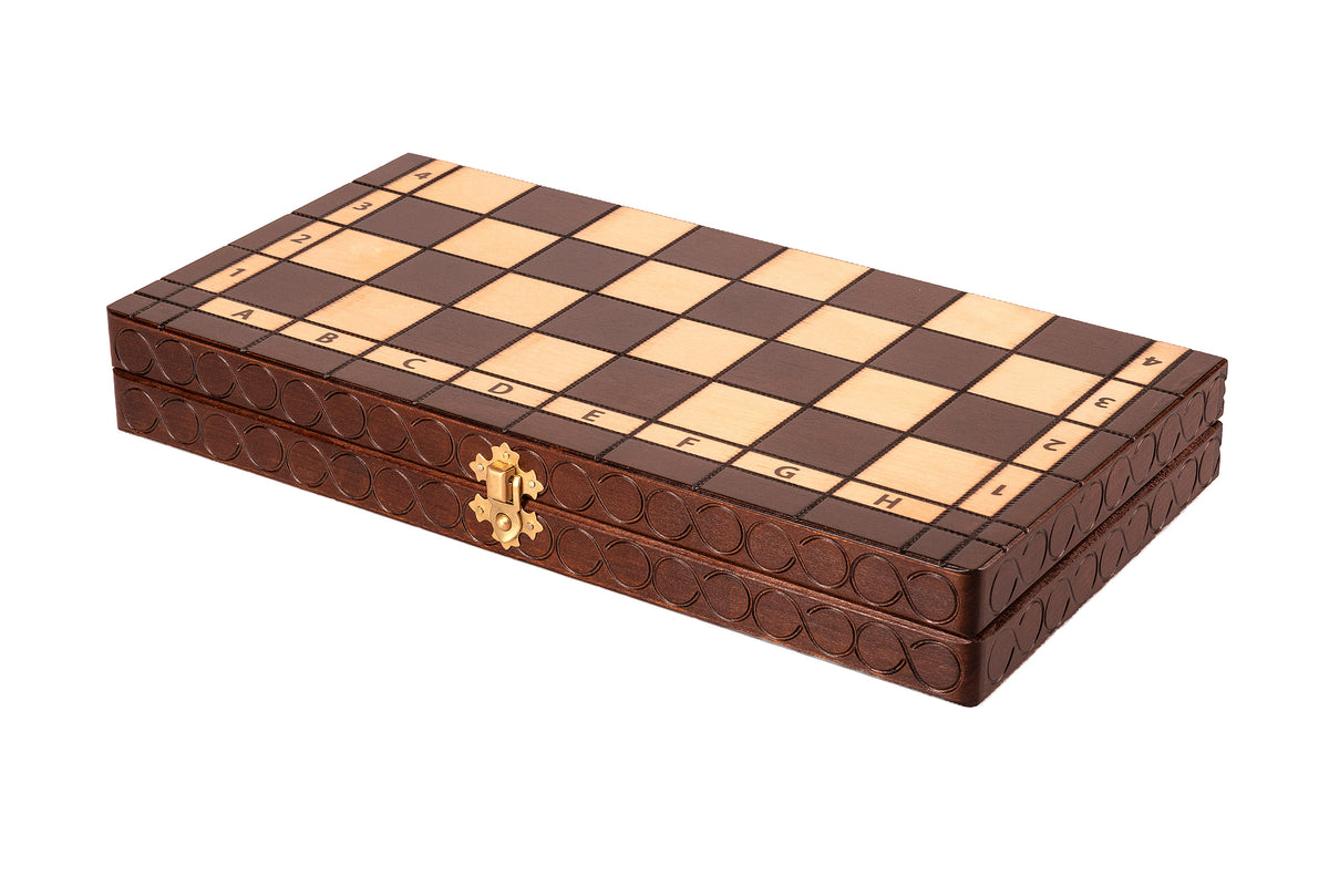 Jeu d'échecs - Perle Marron II