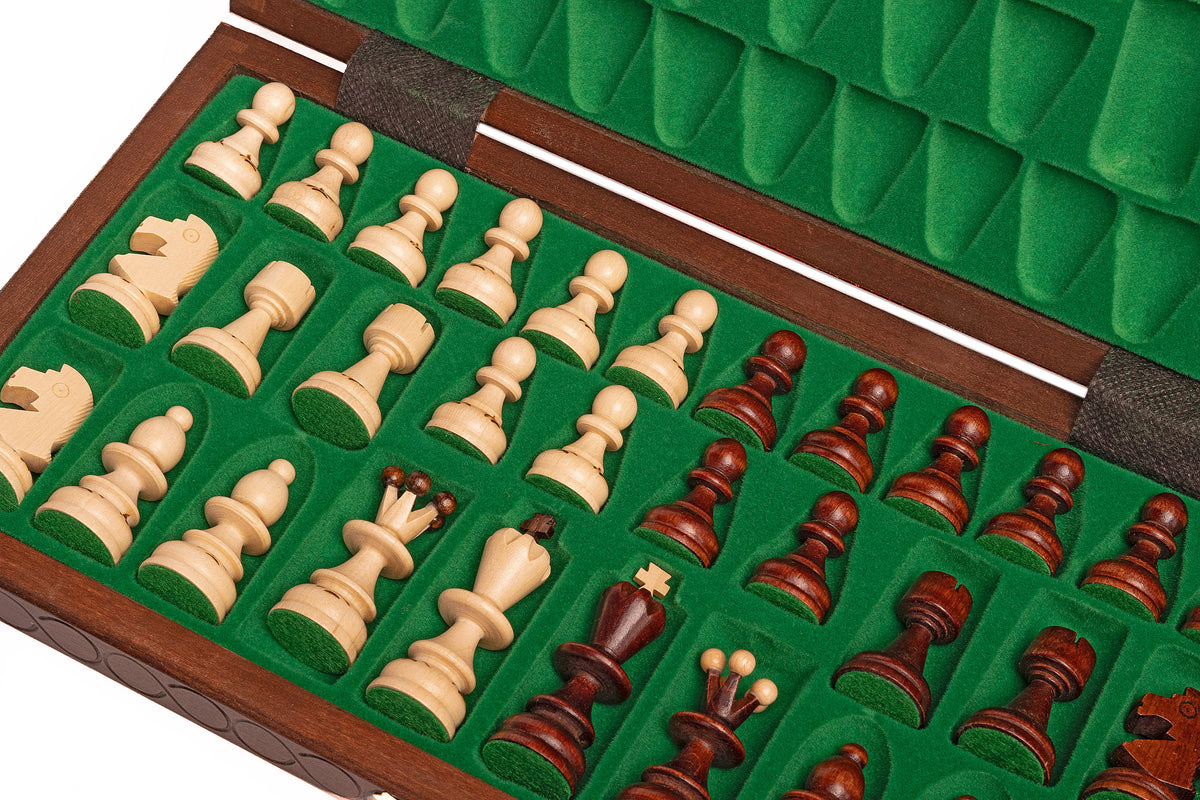 Jeu d'échecs - Perle Marron II