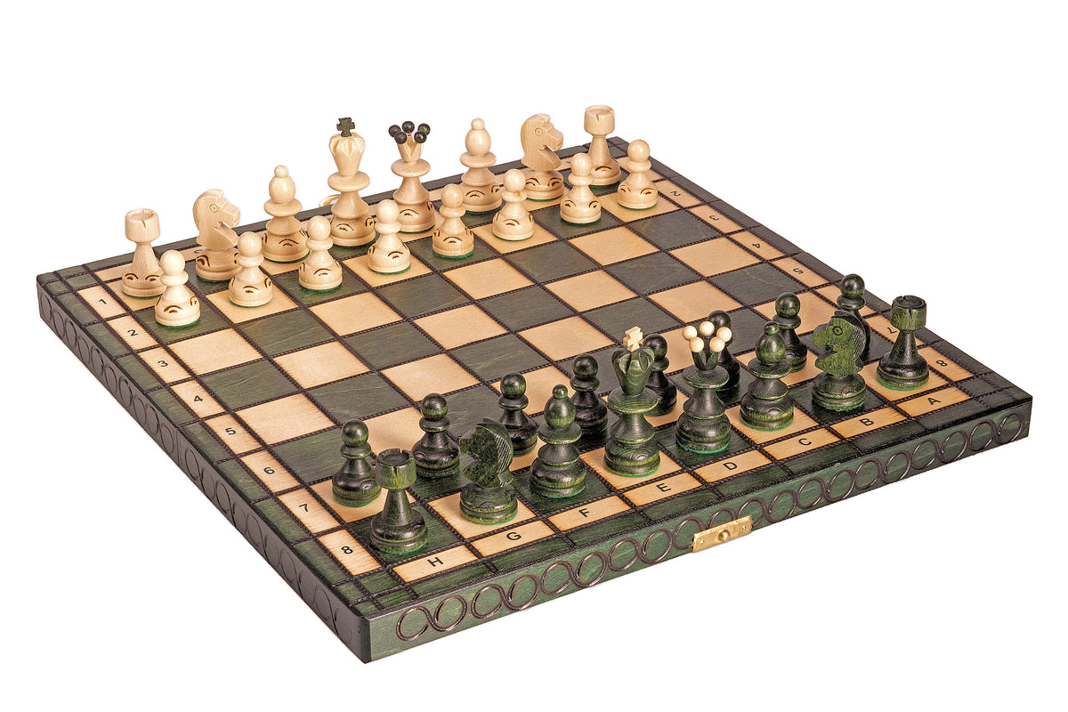 Jeu d'échecs - Perle Émeraude II