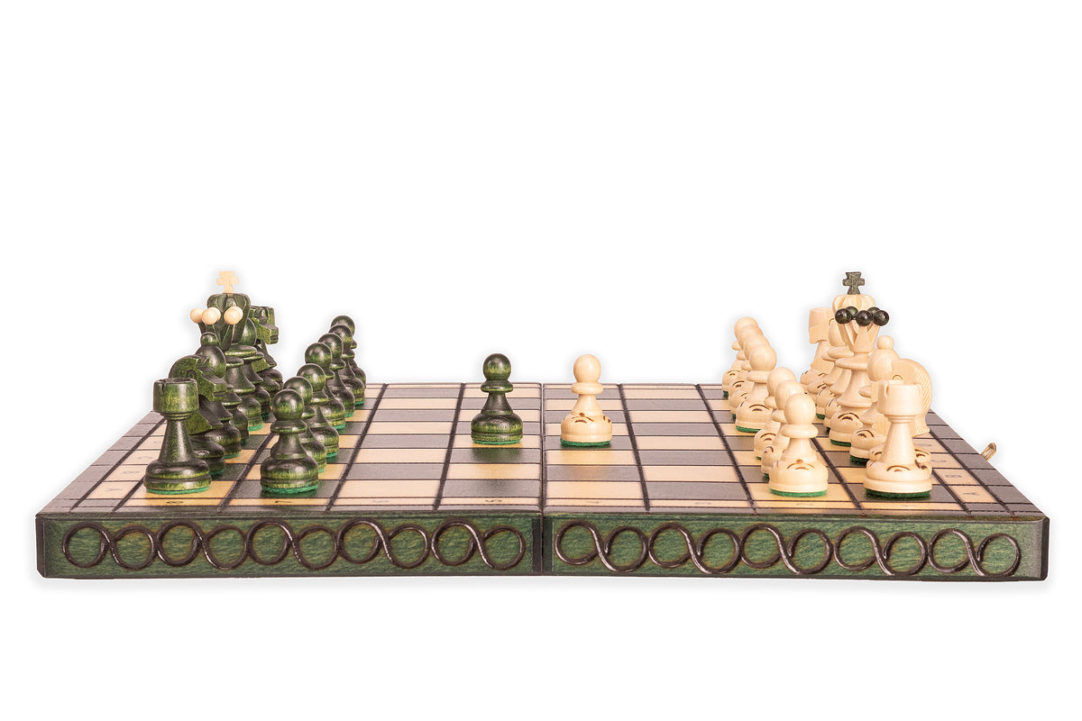 Jeu d'échecs - Perle Émeraude II