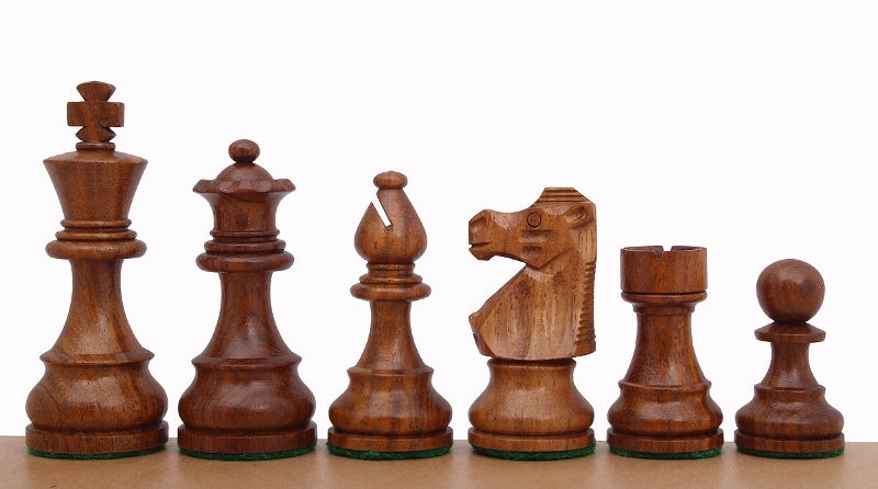Pièces d’échecs French Staunton – Acacia & Buis