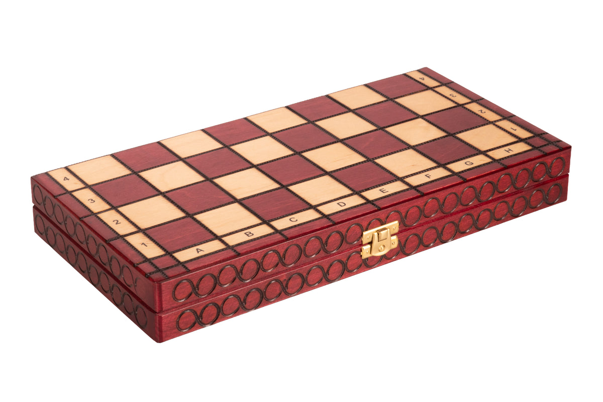 Jeu d'échecs - Perle Grenat II
