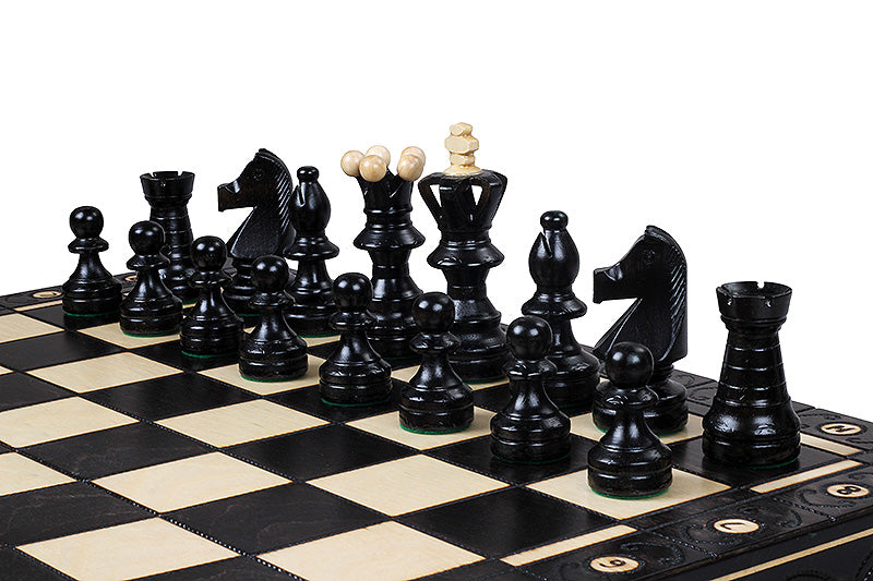 Jeu d’échecs - Ambassadeur Noir Prestige