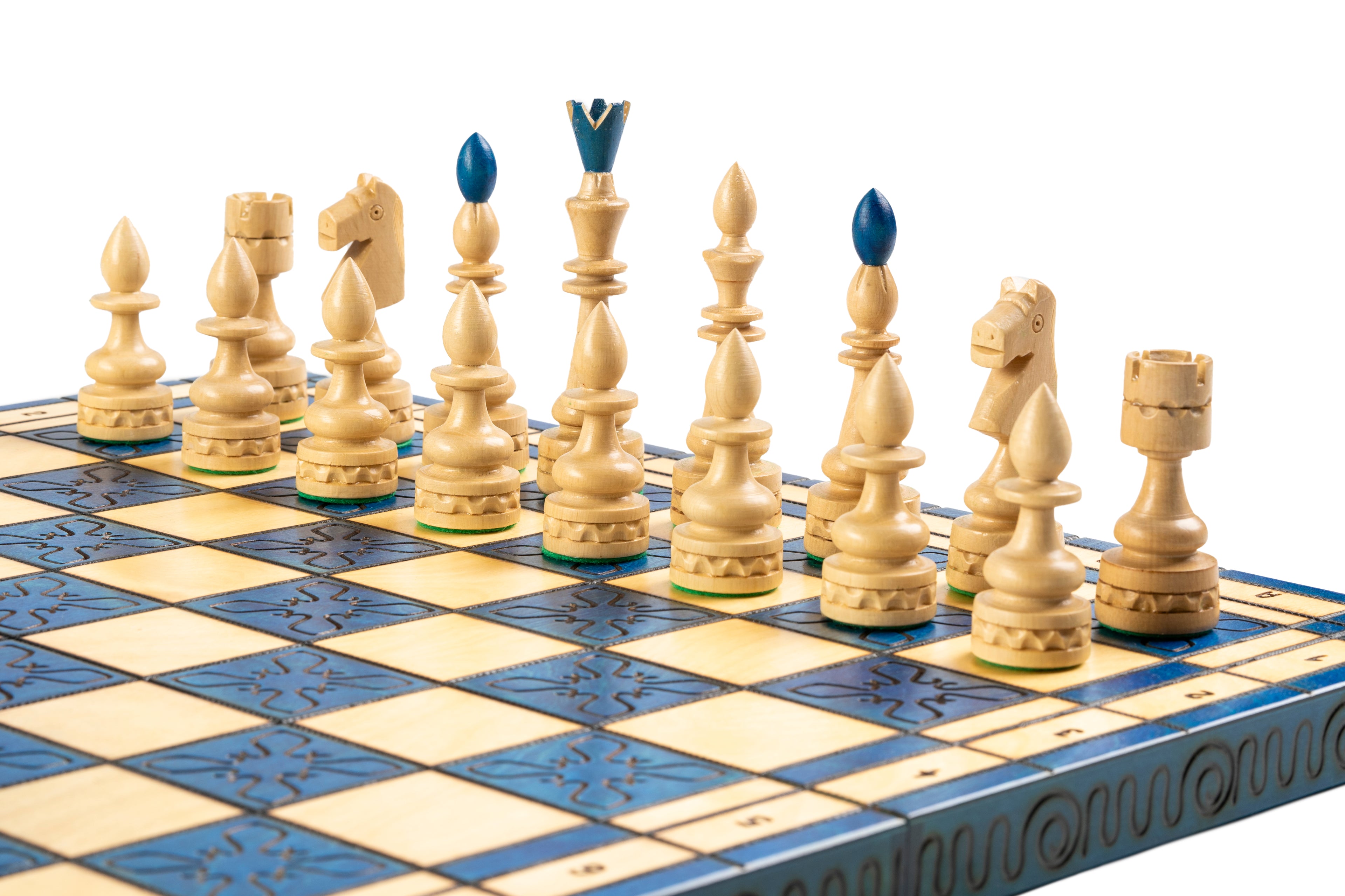 Jeu d’échecs - Indien Saphir