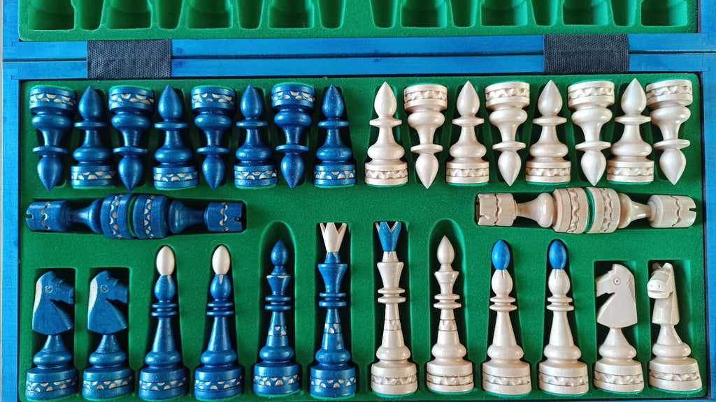 Jeu d’échecs - Indien Saphir