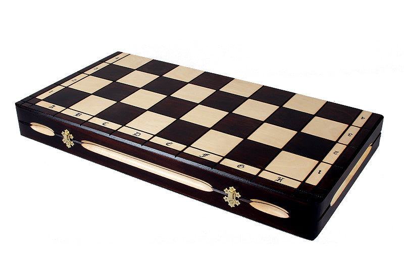 Jeu d'échecs sculpté de grande taille ROYAL LUX  (65 x 65 cm)