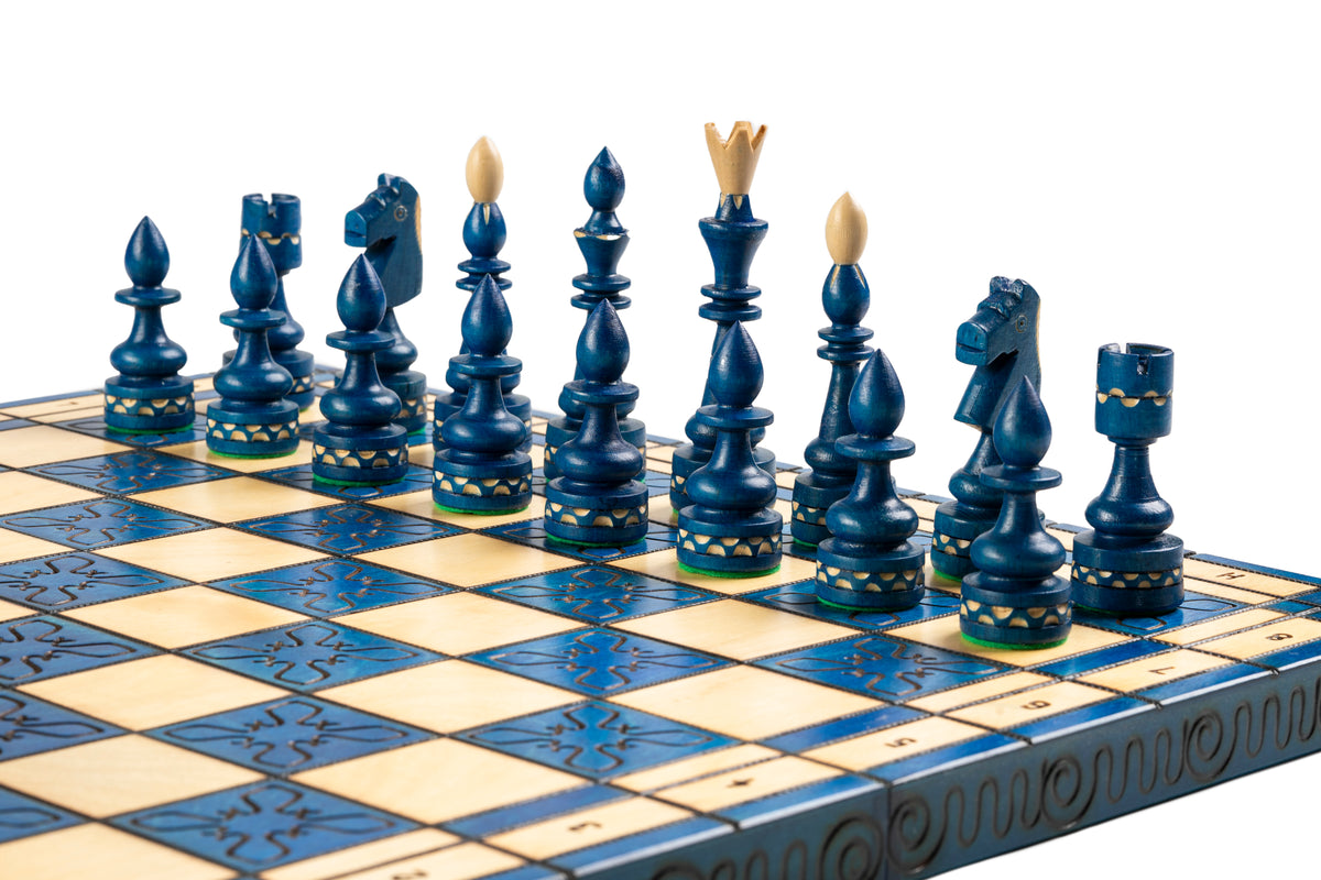 Jeu d’échecs - Indien Saphir