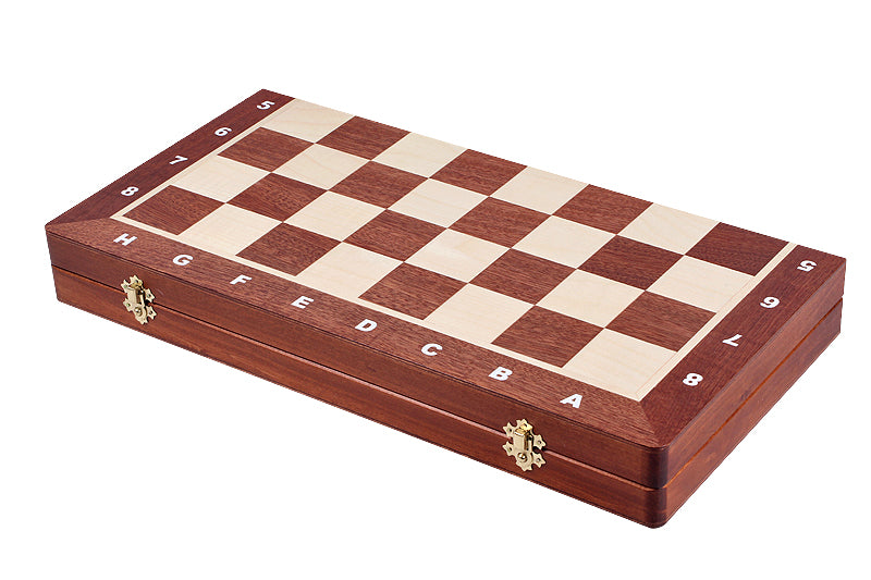 Échiquier Acajou - Coffret