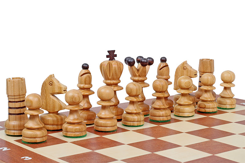 Jeu d'échecs - Perle Acajou